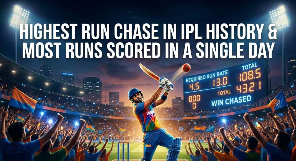 Highest Run Chase in IPL History