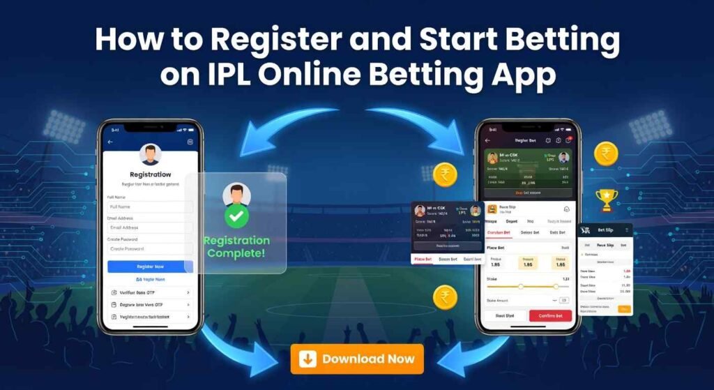 How to Register IPL Online Betting App