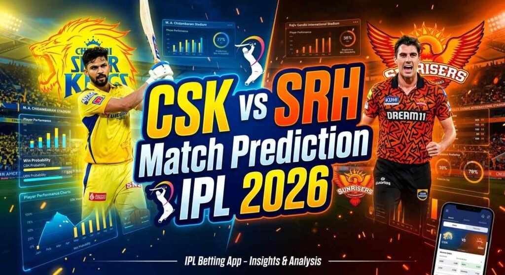 CSK vs SRH Match Prediction IPL 2026