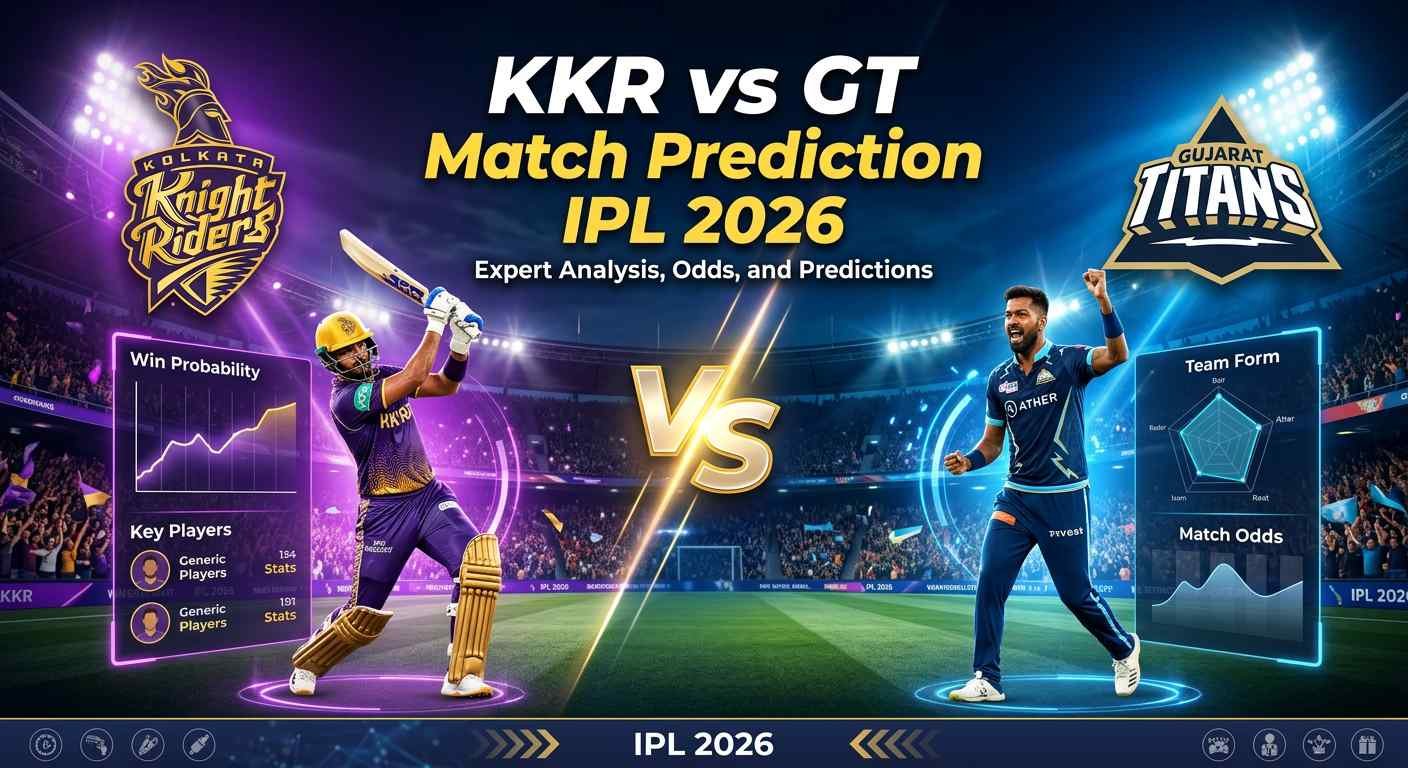 KKR vs GT Match Prediction IPL 2026
