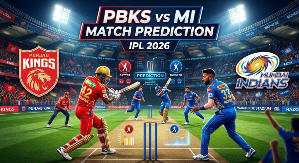 PBKS vs MI Match Prediction IPL 2026