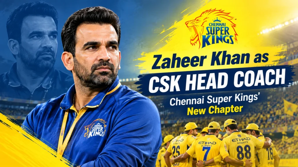 ipl-onlinebetting-Zaheer Khan as CSK Head Coach: What His Appointment Could Mean for Chennai Super Kings