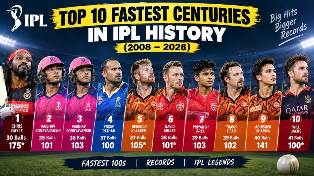 ipl-onlinebetting-Top 10 Fastest Centuries in IPL History